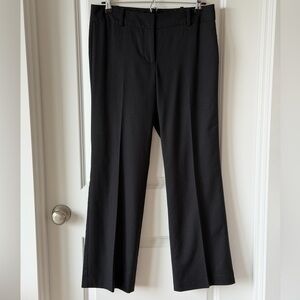 Talbots 99% Wool Heritage Black Warm Fully Lined Women's Trousers Pants-8P